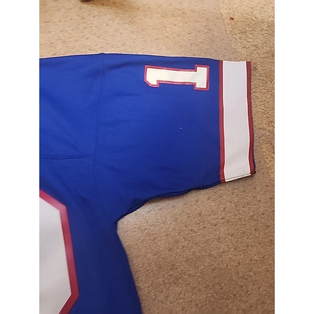 Men's Jim Kelly 1990 Mitchell & Ness Buffalo Bills Throwback Jersey Size 36 (S)